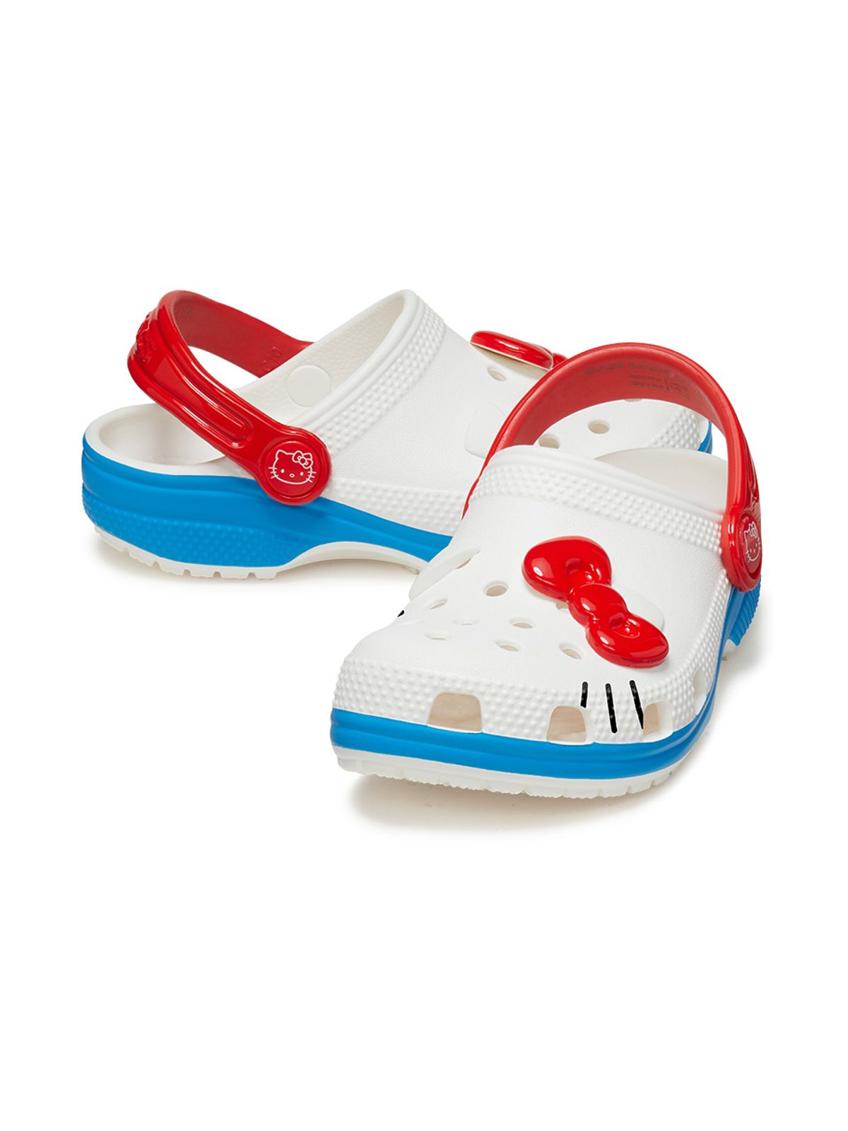 크록스키즈(CROCS KIDS) 키즈 헬로키티 아이엠 클래식 클로그 WT (24SKCL209454)