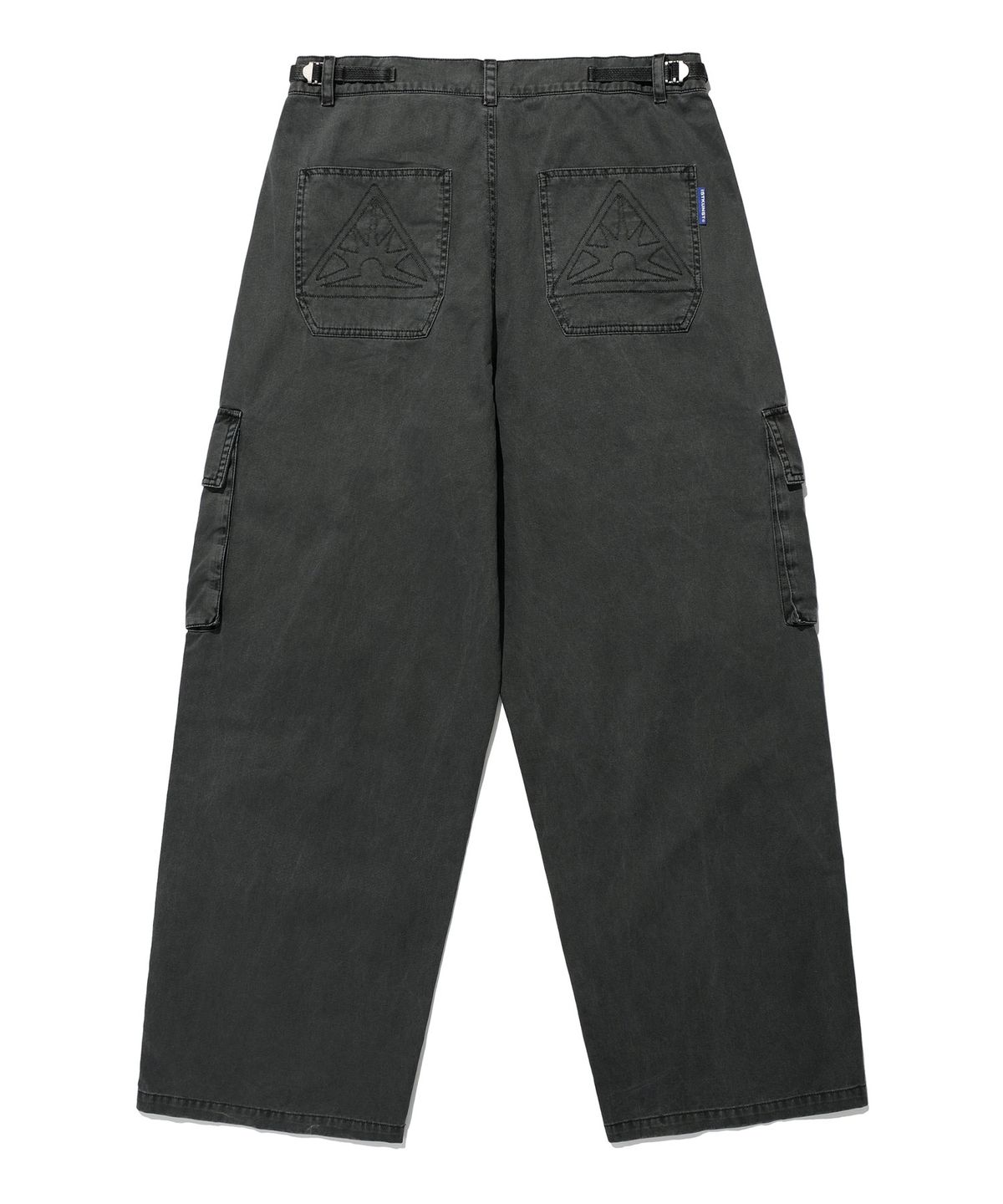 이스트쿤스트(ISTKUNST) WASHED CARGO WIDE PANTS_BLACK(IK2ESMPA10A)