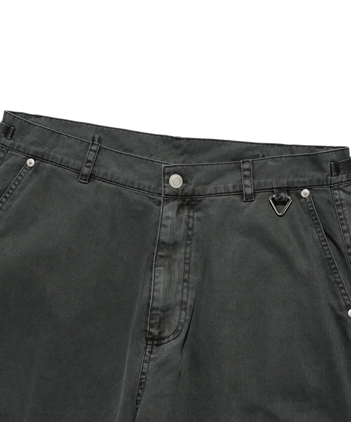 이스트쿤스트(ISTKUNST) WASHED CARGO WIDE PANTS_BLACK(IK2ESMPA10A)