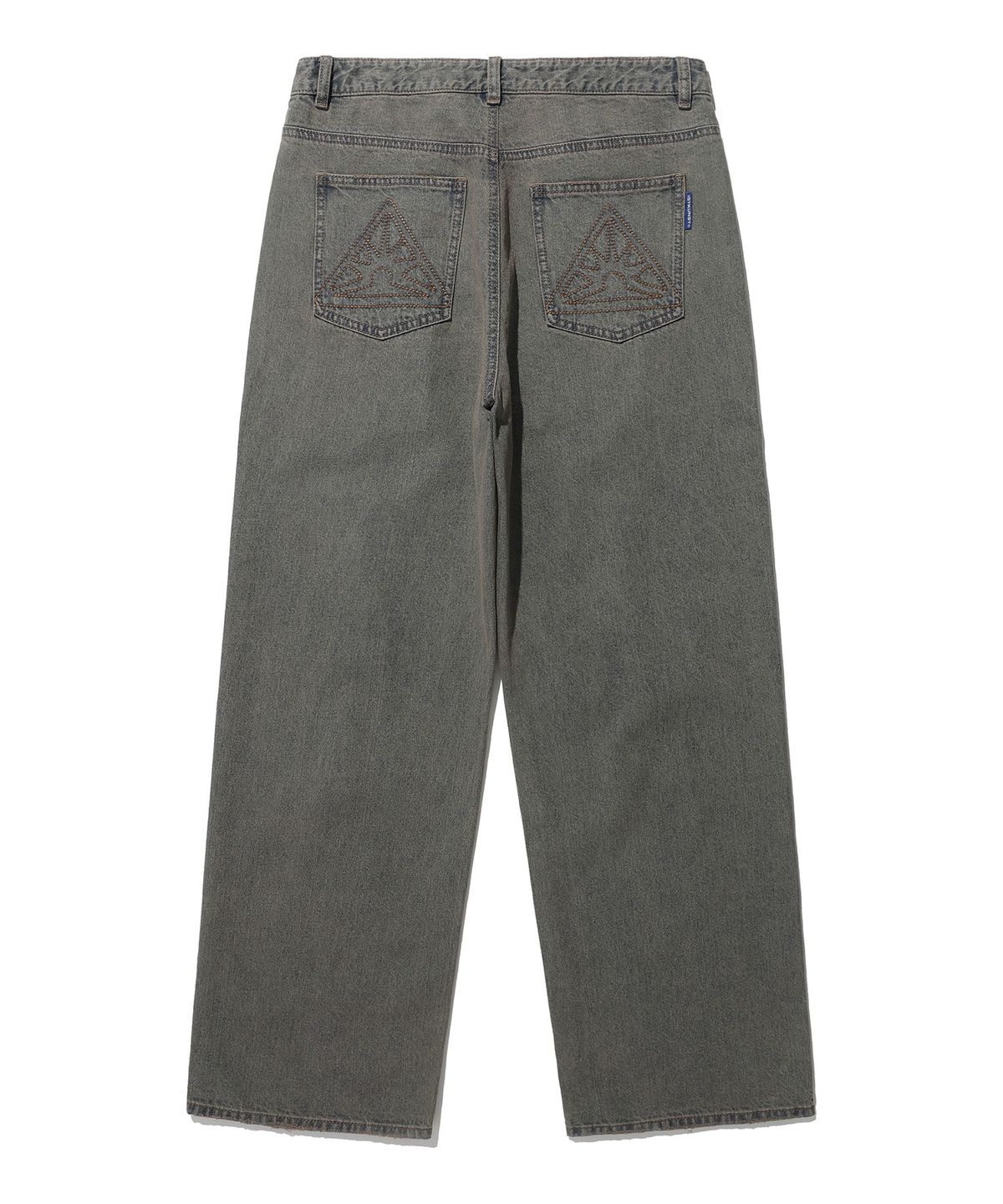 이스트쿤스트(ISTKUNST) DIRTY WASHING WIDE DENIM PANTS_BEIGE(IK2ESMD111A)
