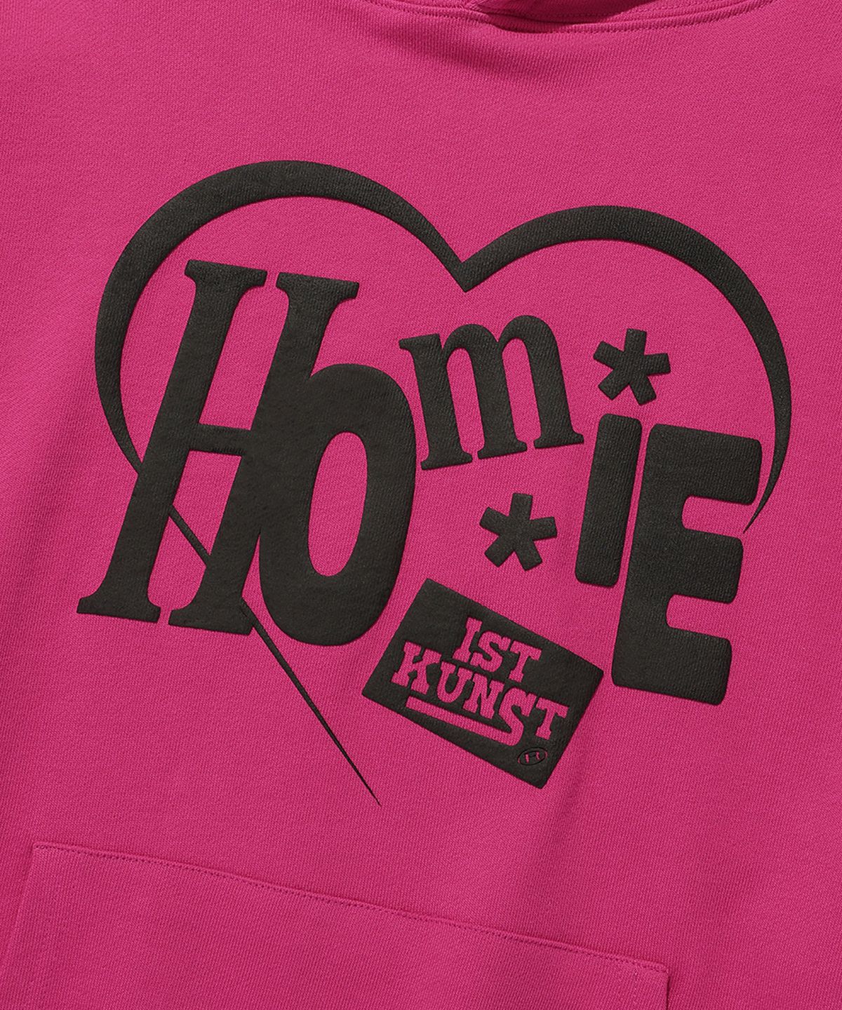 이스트쿤스트(ISTKUNST) HOMIE HEART HOODIE_PINK(IK2ESMM401A)