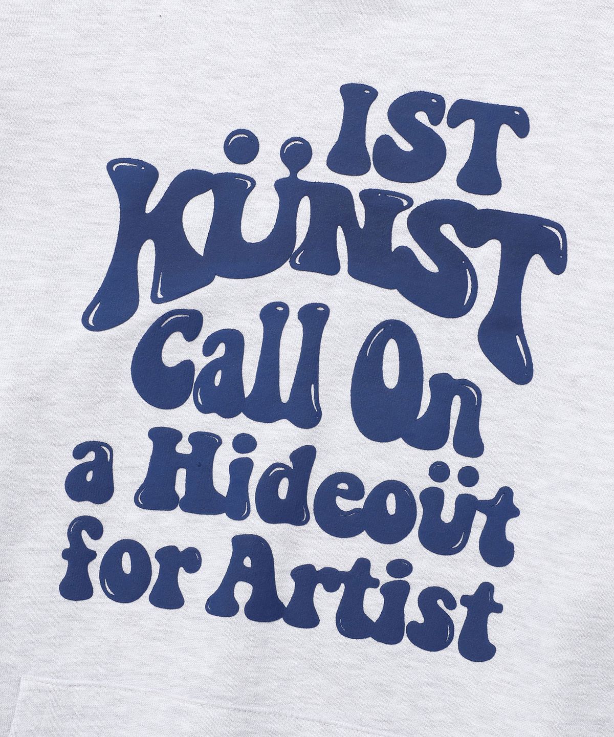 이스트쿤스트(ISTKUNST) HIDEOUT HOODIE_LIGHT GREY(IK2ESMM403A)