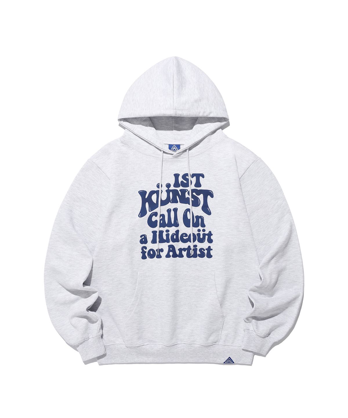 이스트쿤스트(ISTKUNST) HIDEOUT HOODIE_LIGHT GREY(IK2ESMM403A)