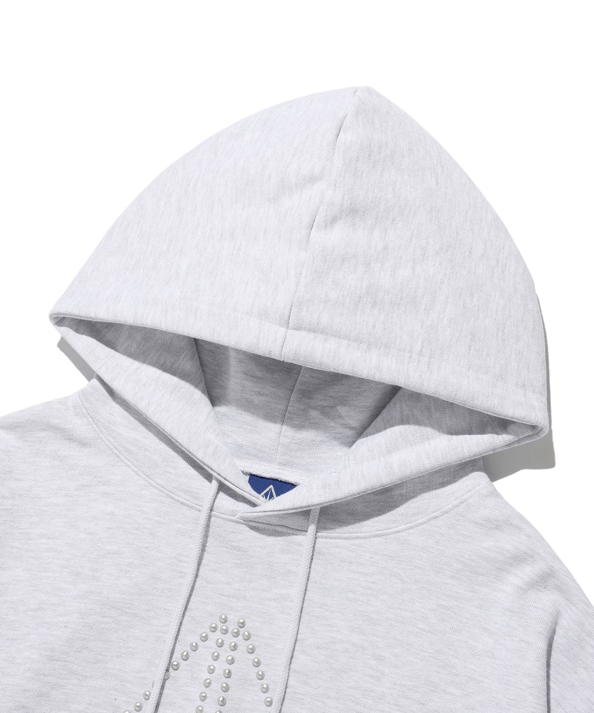 이스트쿤스트(ISTKUNST) SUNRISE STUD HOODIE_LIGHT GREY(IK2ESMM404A)