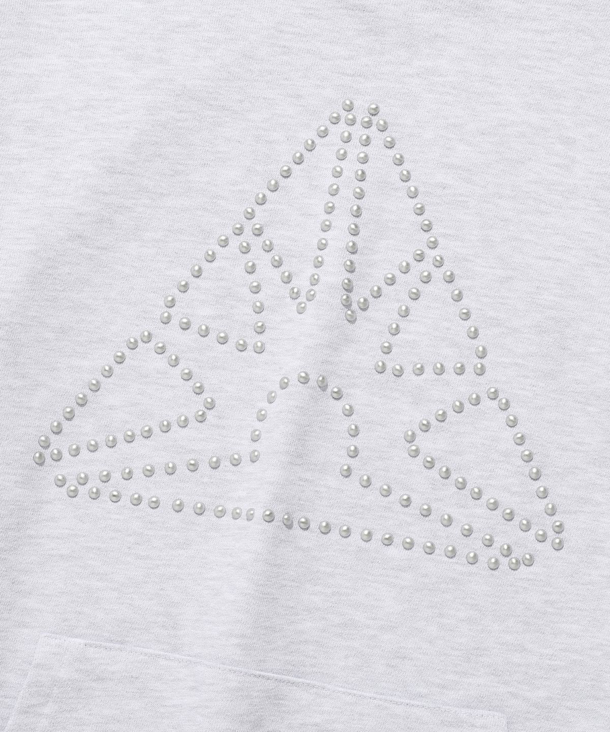 이스트쿤스트(ISTKUNST) SUNRISE STUD HOODIE_LIGHT GREY(IK2ESMM404A)