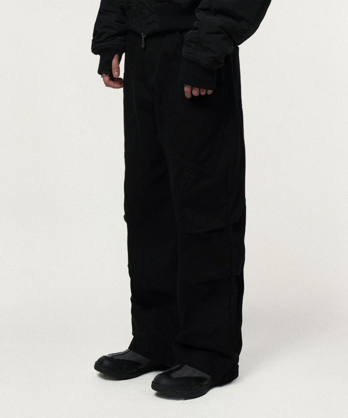 아이돈워너셀(IDWS) Dimension Twill Pants Black