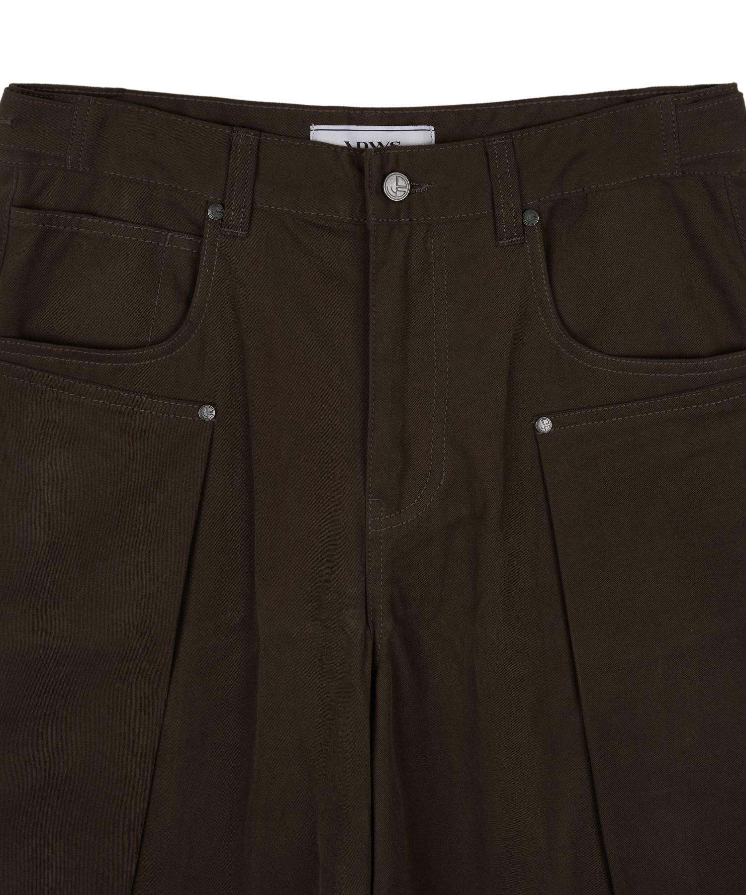 IDWS ■ Soft Suede Twill Balloon Pants MUSINSA | IDWS Soft Suede Twill Balloon Pants Brown