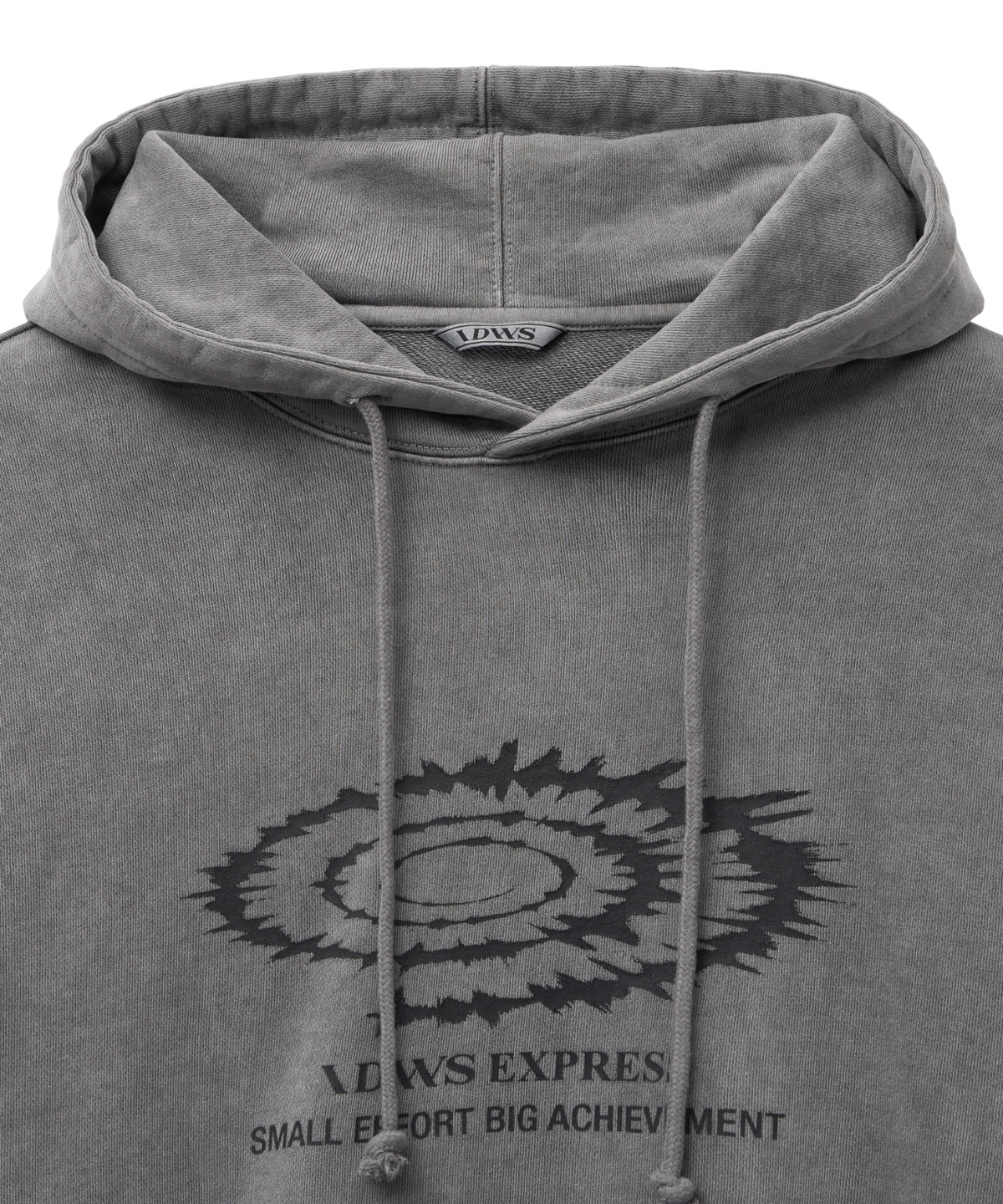 아이돈워너셀(IDWS) Swift Symbol Dying Hoodie Gray