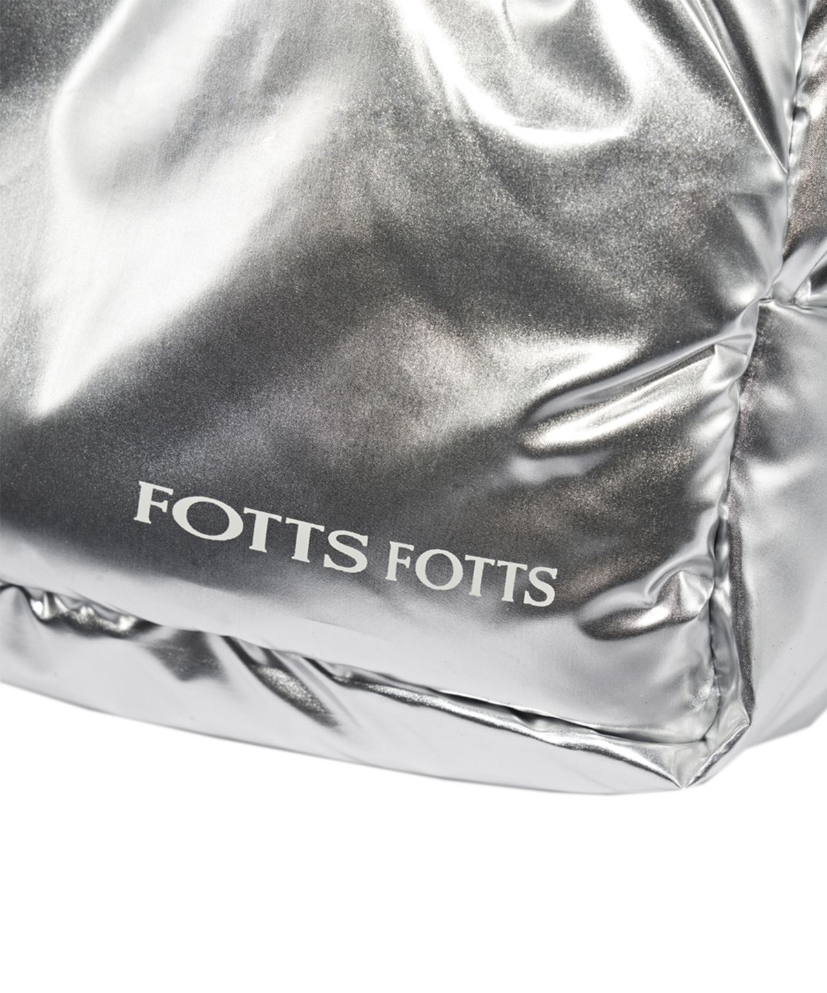 포츠포츠(FOTTSFOTTS) PUFFER BAG MINI - SILVER