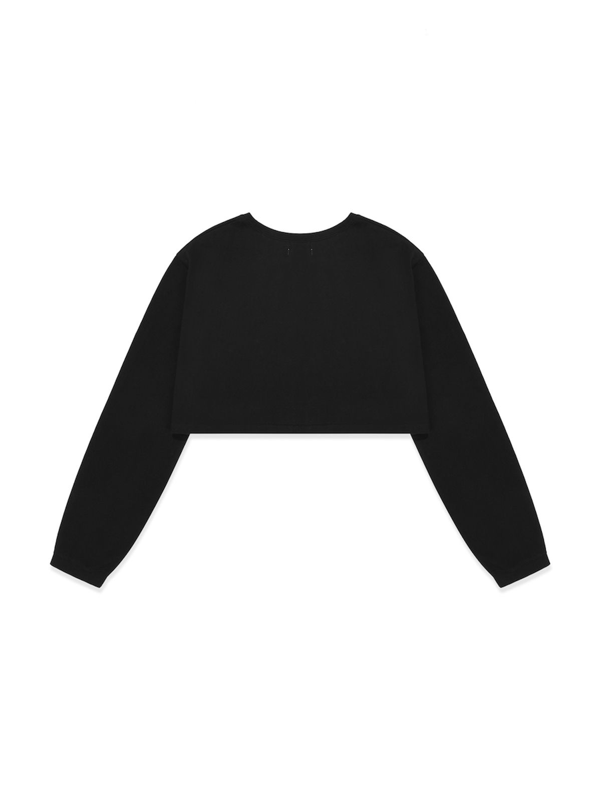 글로니(GLOWNY) G CLASSIC SOFT CROP LONG SLEEVE (BLACK)