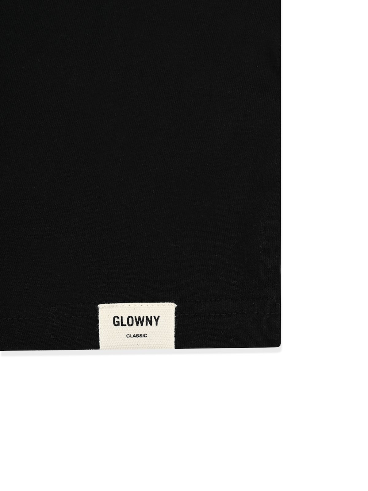 글로니(GLOWNY) G CLASSIC SOFT CROP LONG SLEEVE (BLACK)