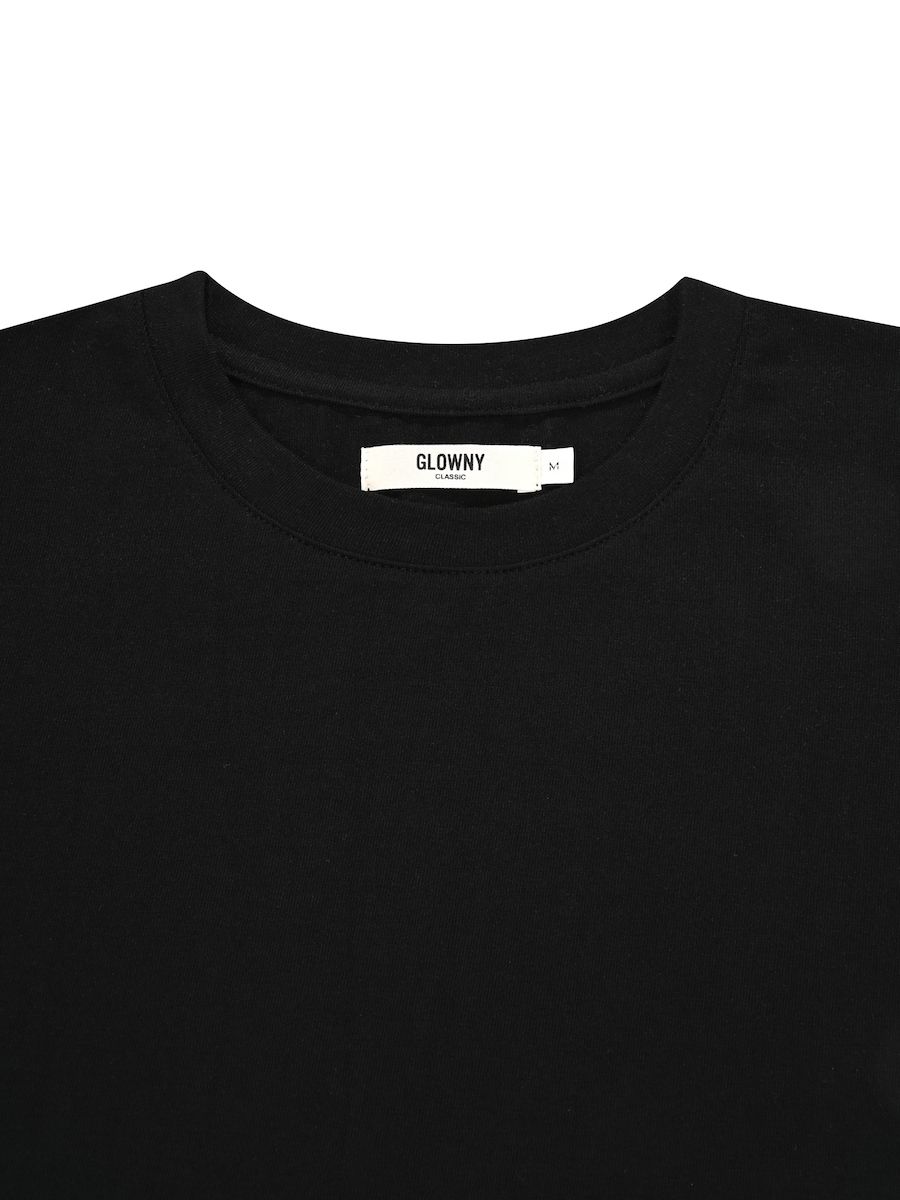 ★GLOWNY★ G CLASSIC SOFT TEE BLACK MUSINSA | GLOWNY G CLASSIC SOFT TEE (BLACK)