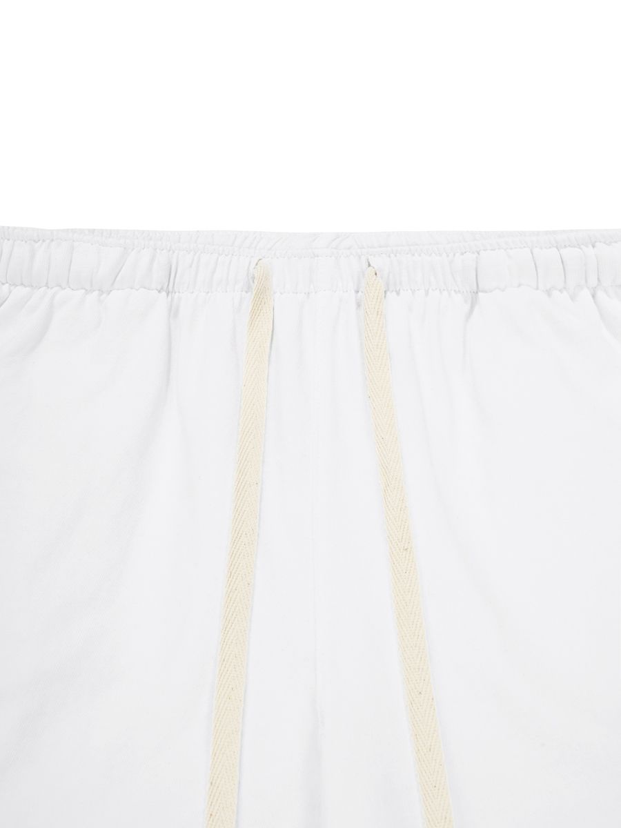 ◆GLOWNY◆ G CLASSIC SOFT SHORTS WHITE GY24CLASH002WH G CLASSIC SOFT SHORTS (WHITE) - GLOWNY