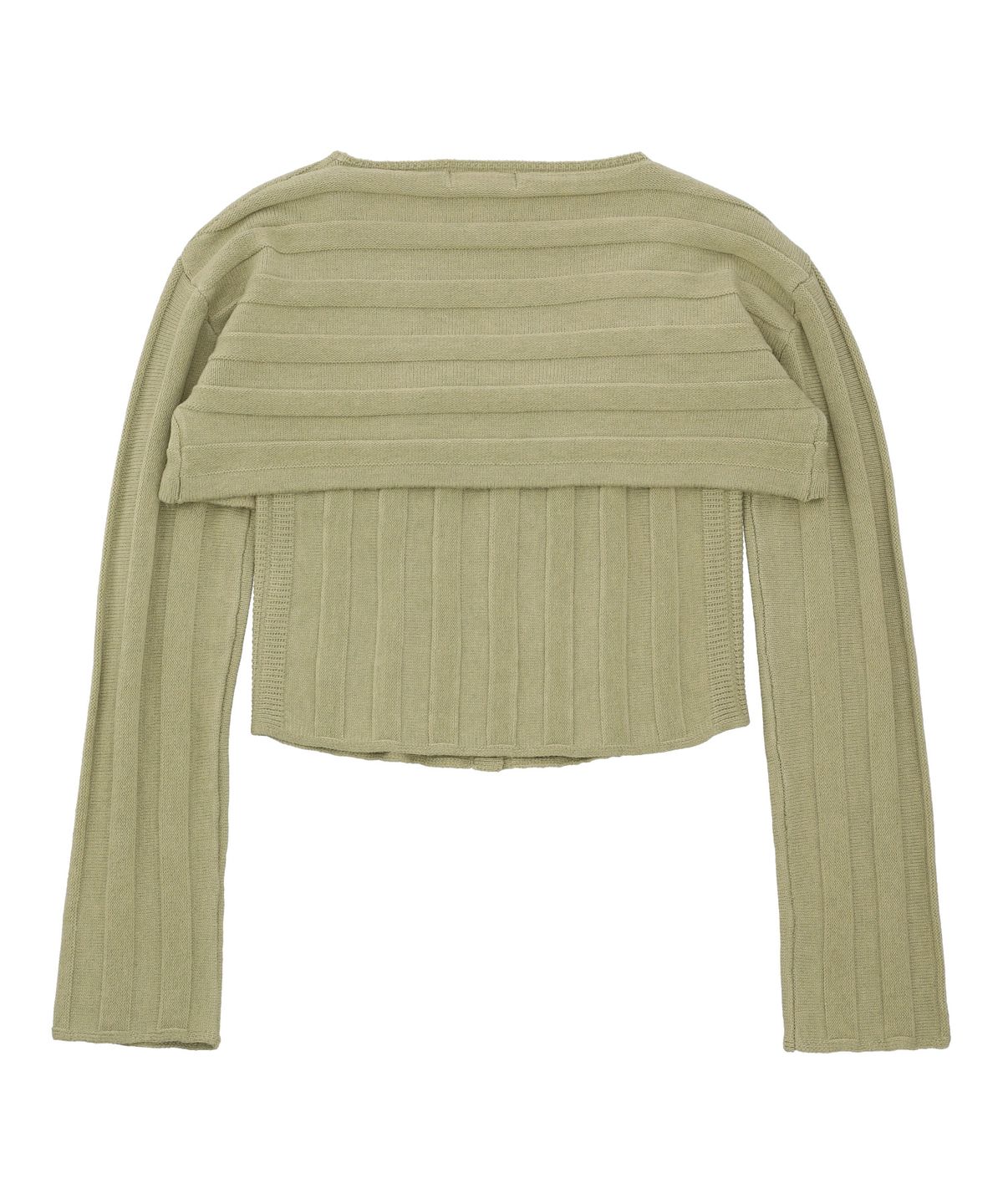 델리센트(DELICCENT) 리브 나시 볼레로 세트 [LIGHT KHAKI]