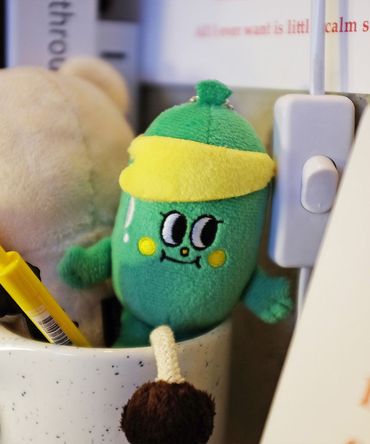 벌룬프렌즈(BALLOON FRIENDS) 벌룬프렌즈 10cm 캐릭터 미니 인형키링 (에드/린/로우/렌지)