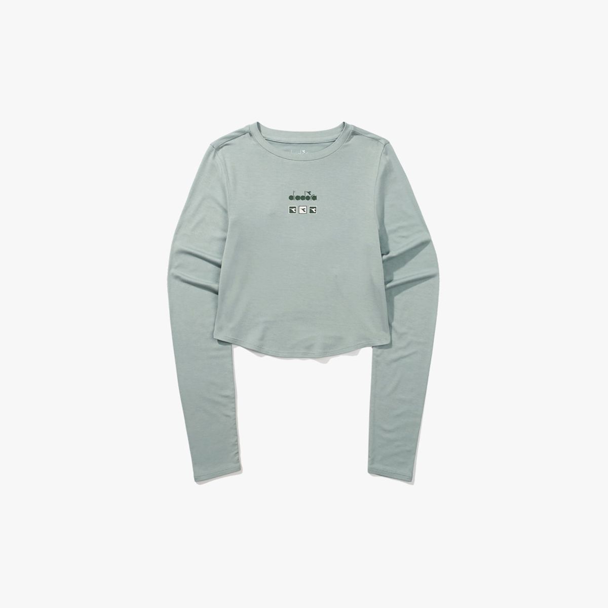디아도라(diadora) 크래프트 이너 티셔츠 TURQUOISE