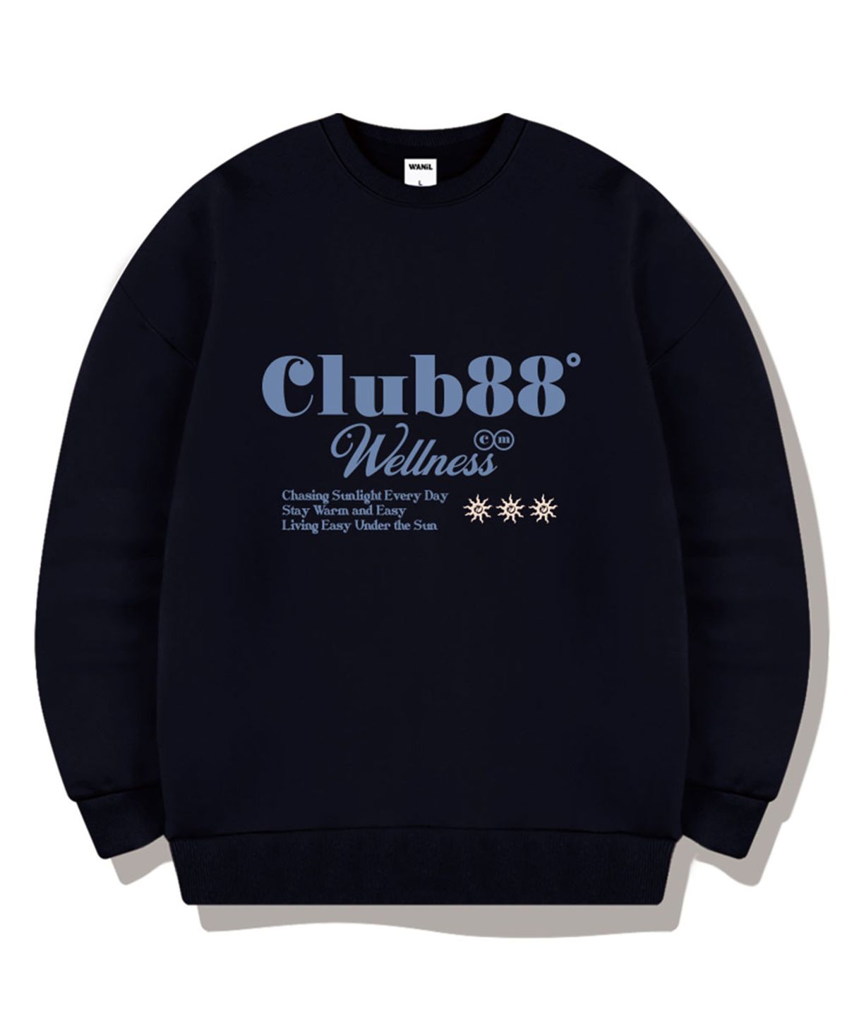 웨닐(WANIL) 클럽88 오버핏 맨투맨 티셔츠 5 Color [WALM_4002]