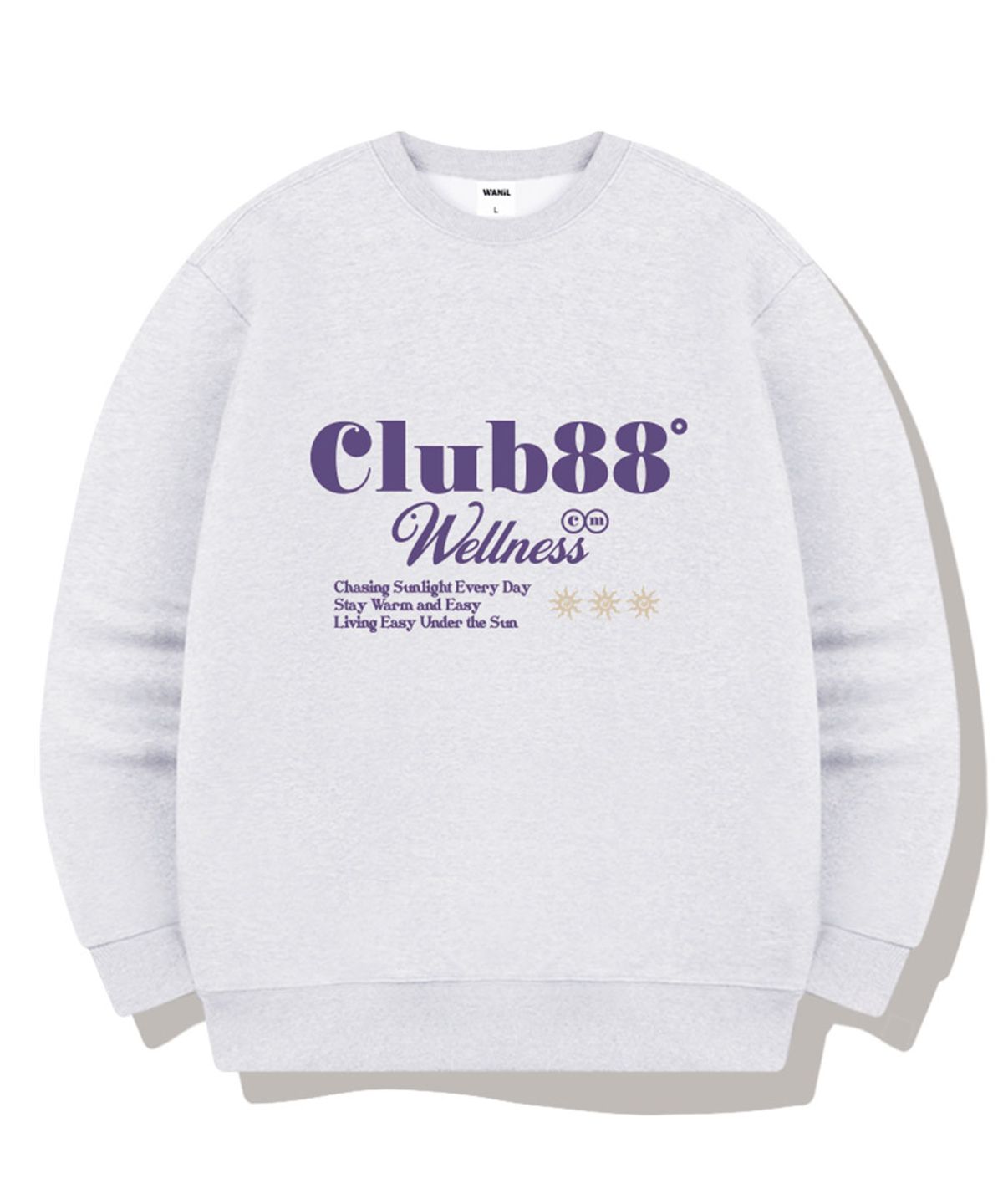 웨닐(WANIL) 클럽88 오버핏 맨투맨 티셔츠 5 Color [WALM_4002]