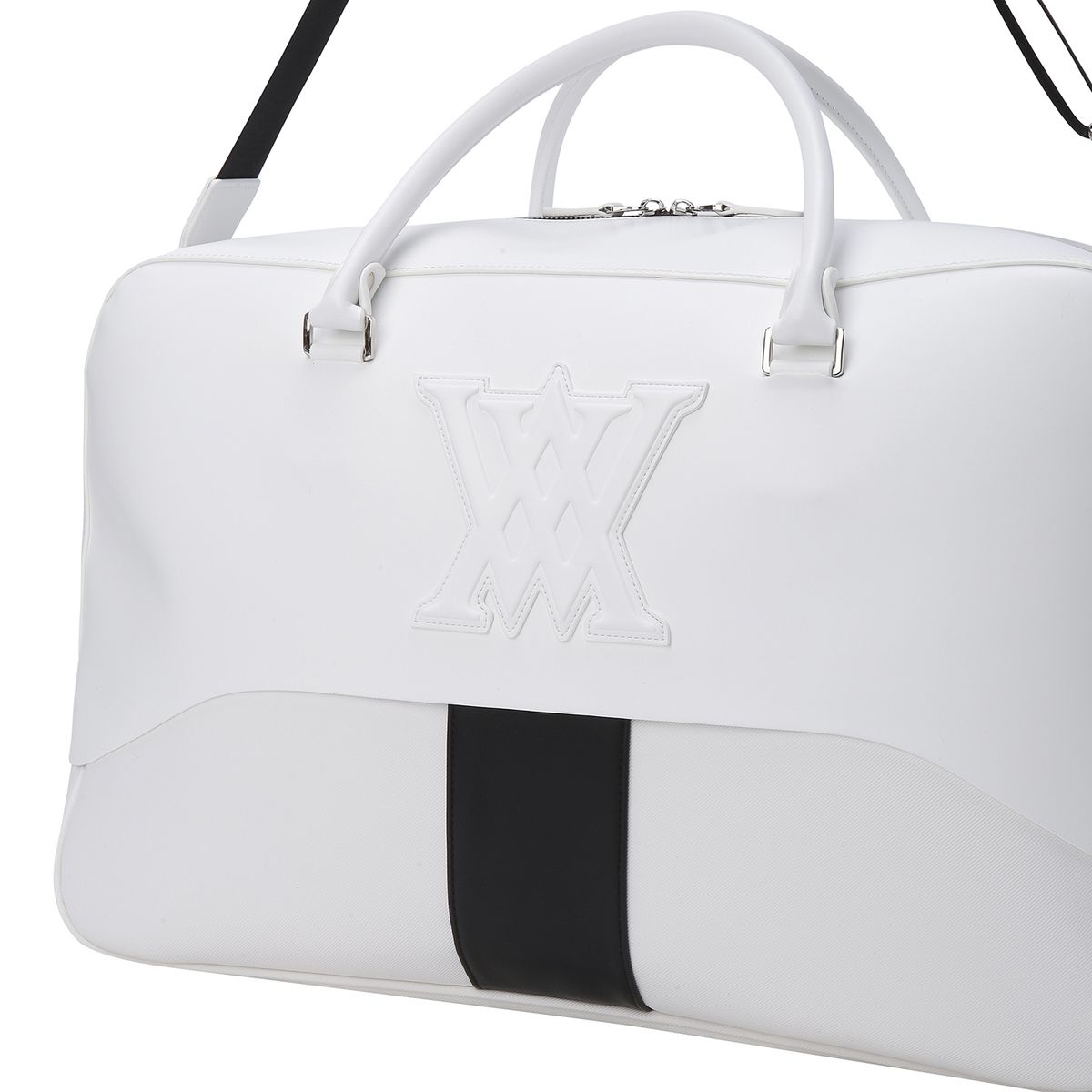 어뉴골프(ANEW GOLF) LAYERED BOSTON BAG_WH