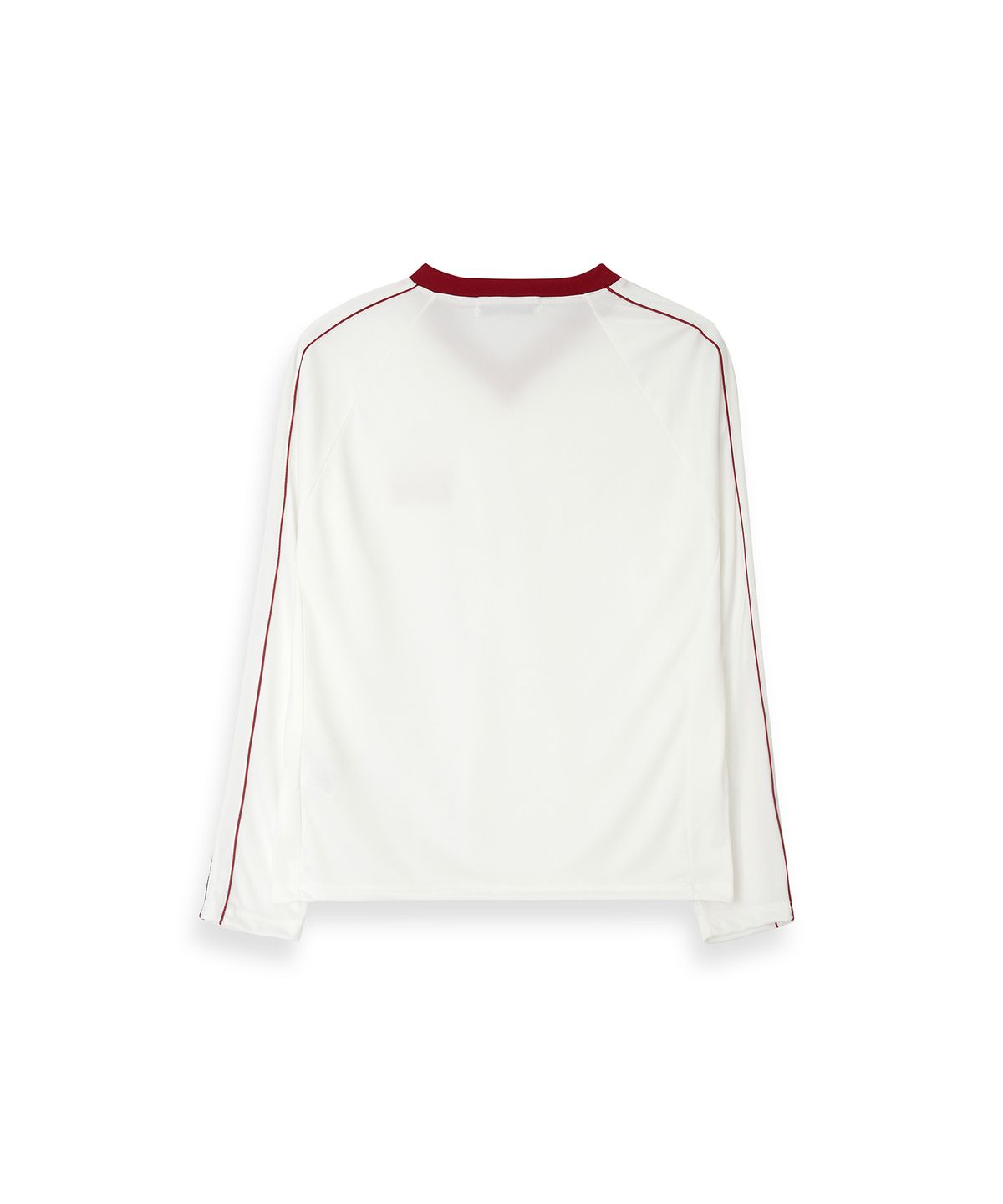 320쇼룸(320SHOWROOM) Vneck Sporty heritage logo Jersey Long sleeve Ivory