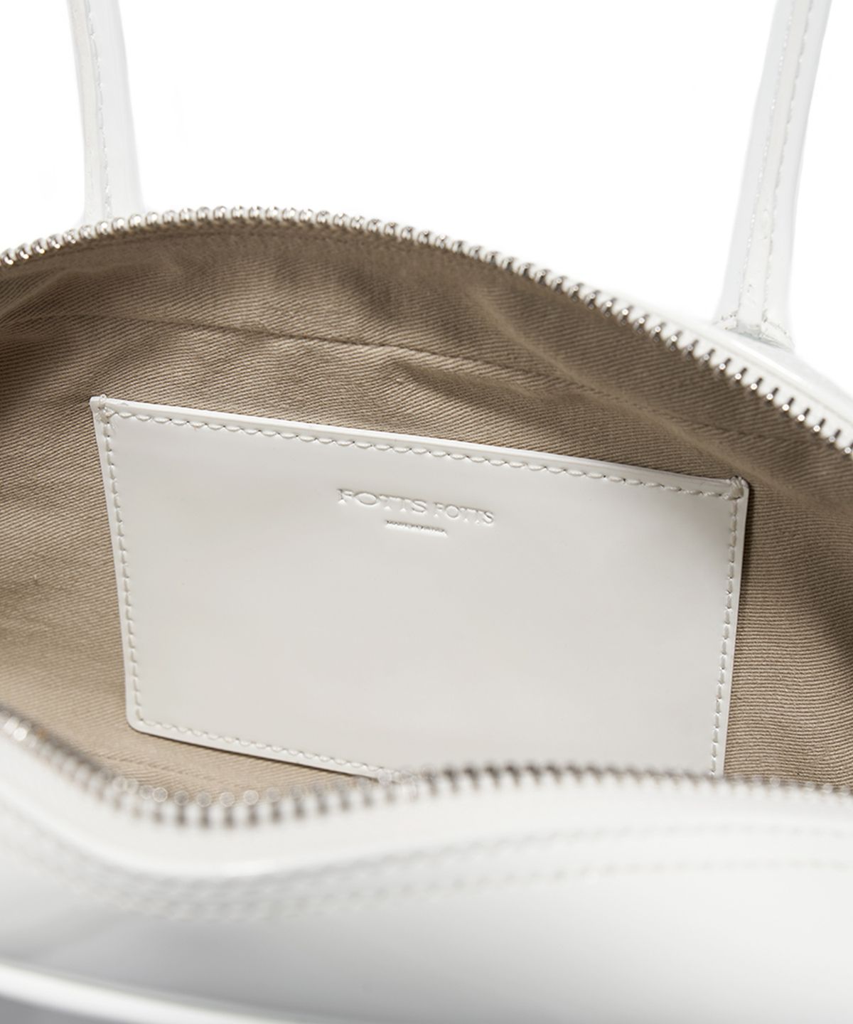 포츠포츠(FOTTSFOTTS) BOWLING BAG MINI - WHITE