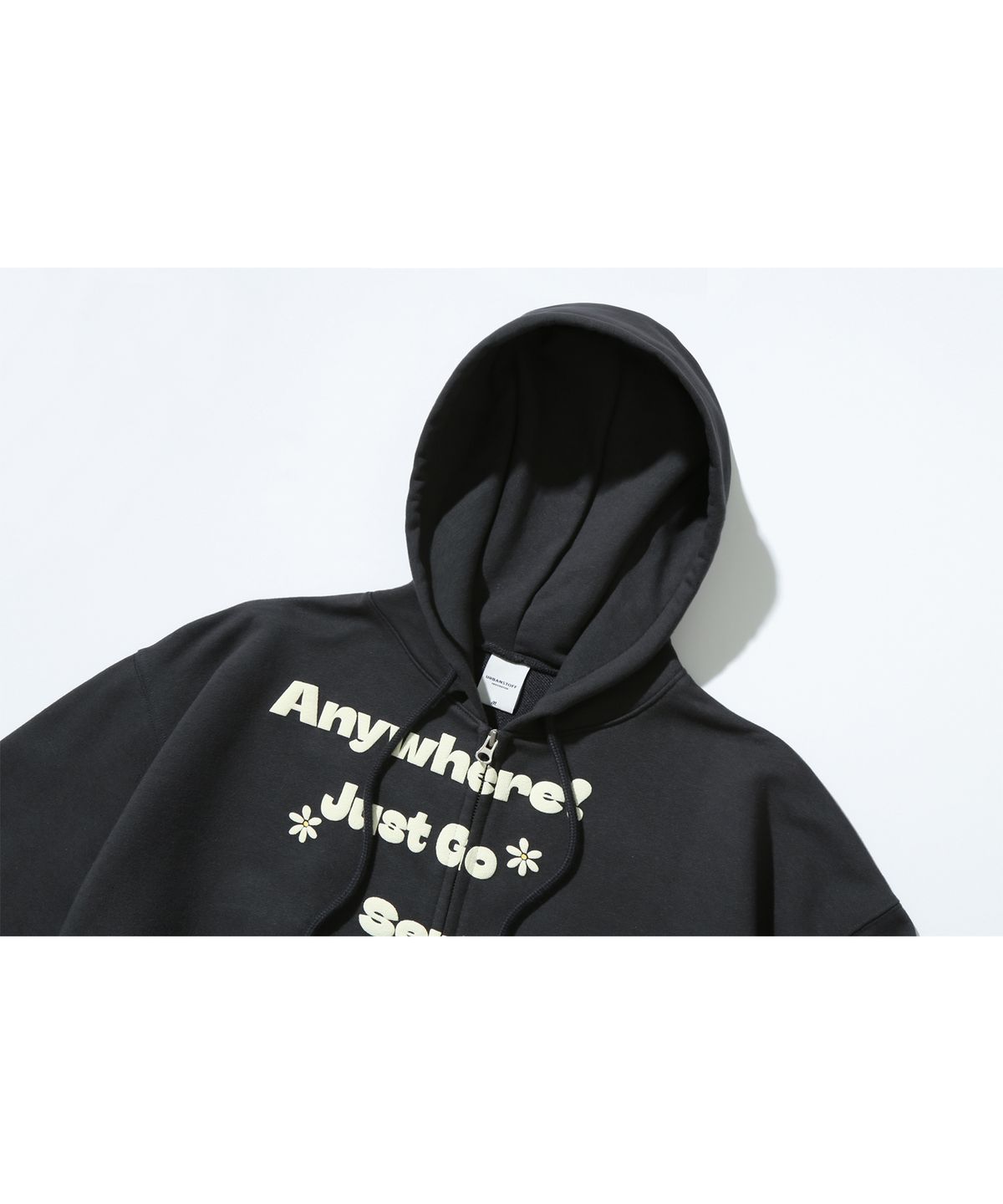 어반스터프(URBANSTOFF) 애니웨어 후드 집업 (챠콜)