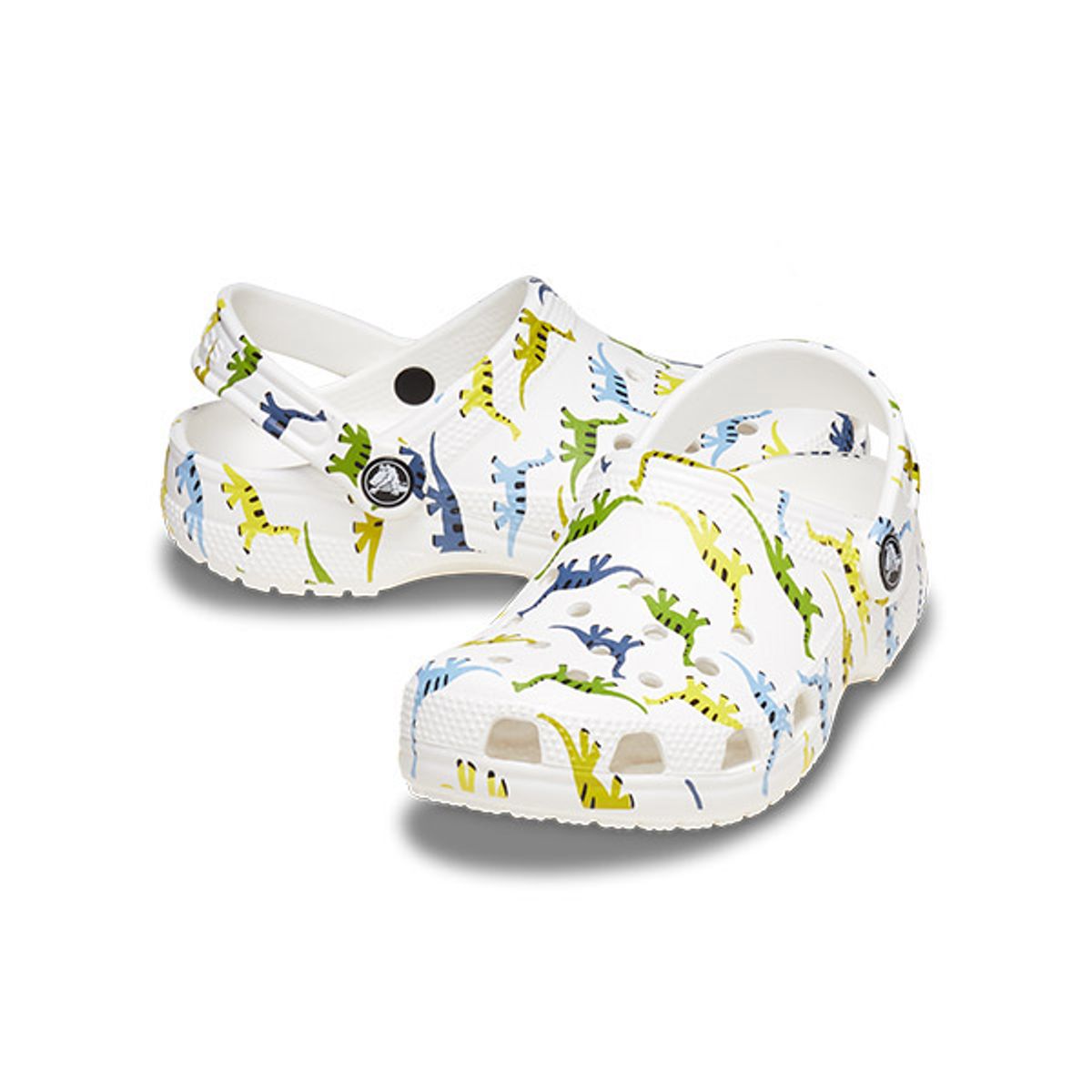 크록스키즈(CROCS KIDS) 키즈 클래식 캐릭터 프린트 클로그 DINO (24SKCL209695)