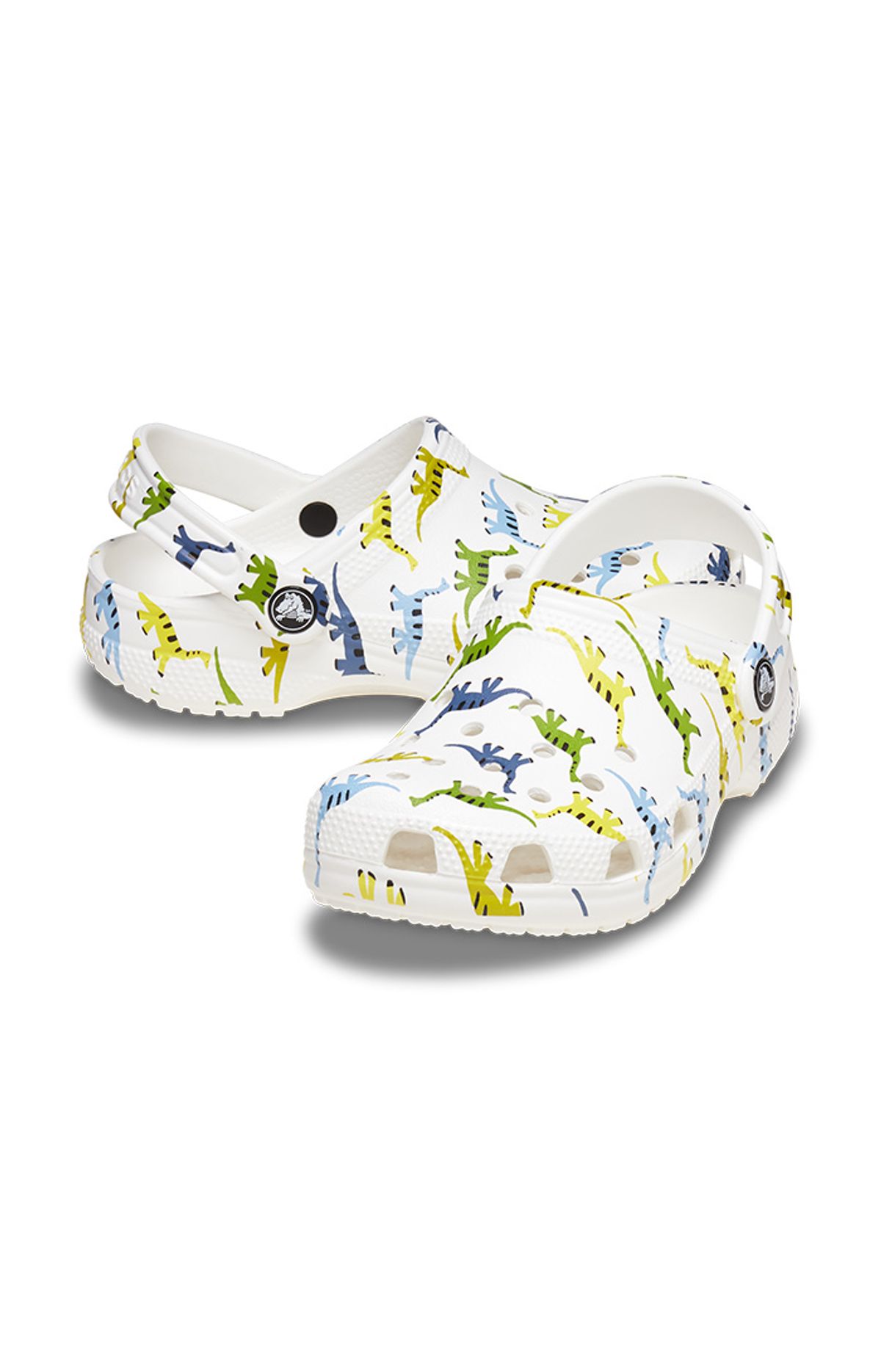 크록스키즈(CROCS KIDS) 키즈 클래식 캐릭터 프린트 클로그 DINO (24SKCL209695)