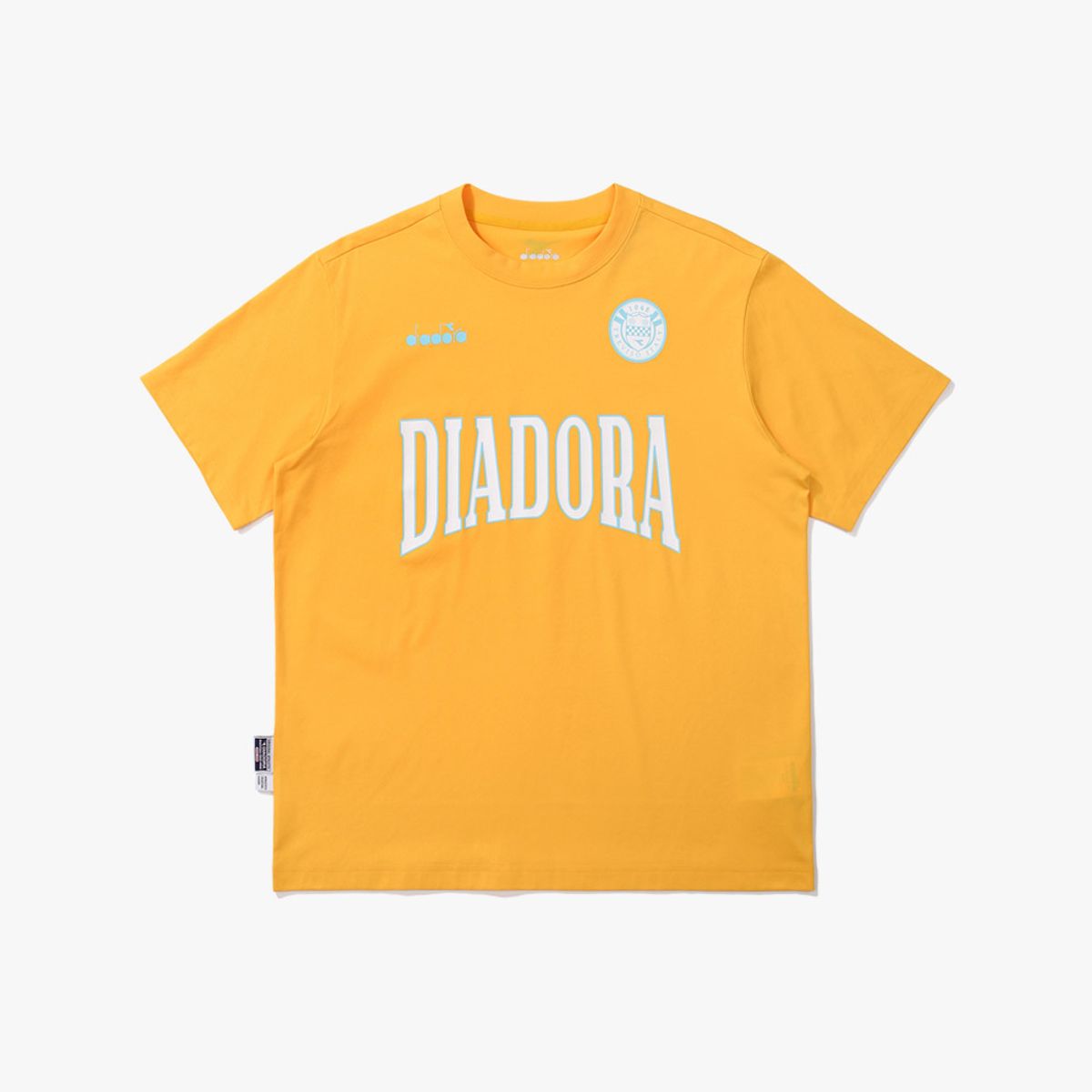 디아도라(diadora) 판타지스타 져지 티셔츠 YELLOW