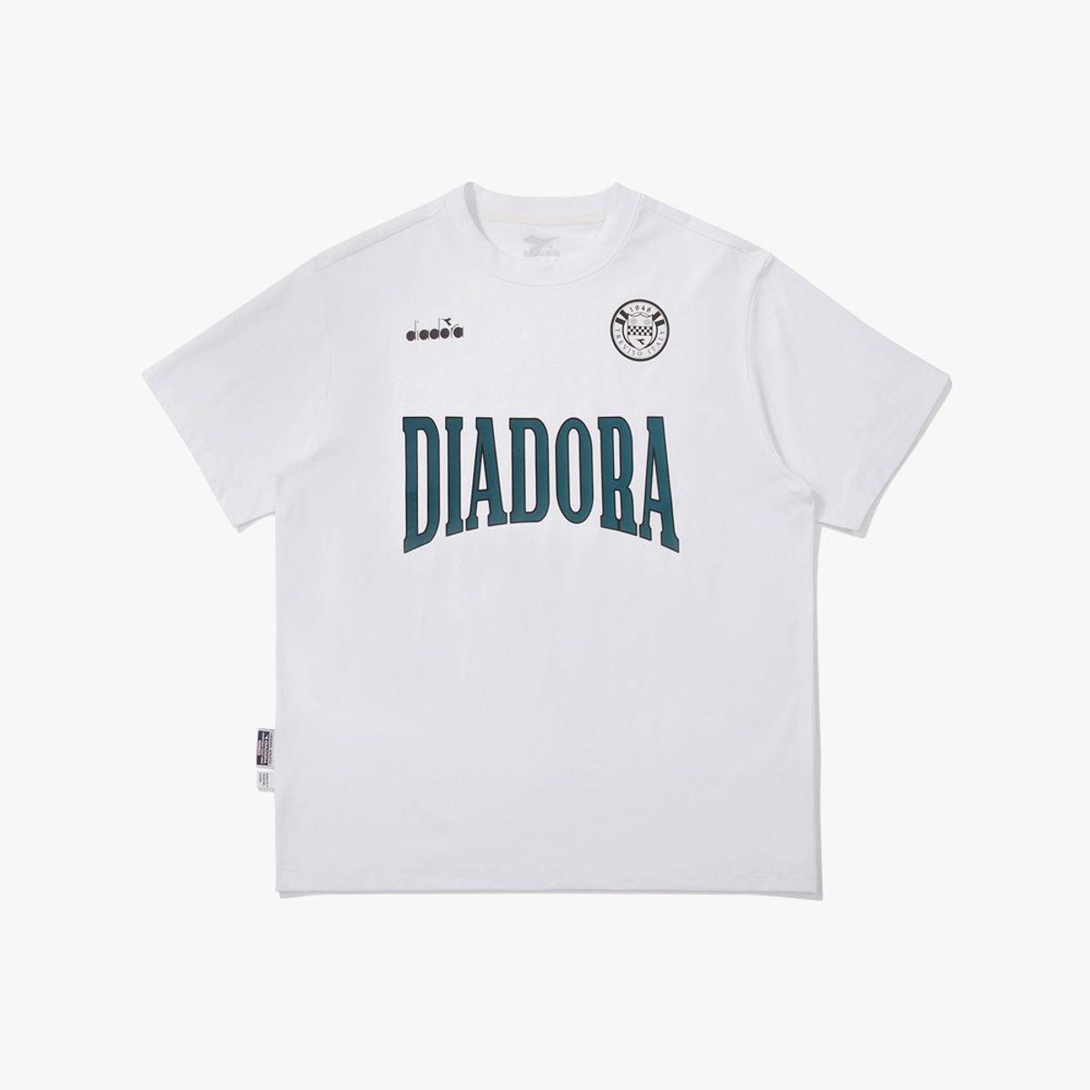디아도라(diadora) 판타지스타 져지 티셔츠 WHITE