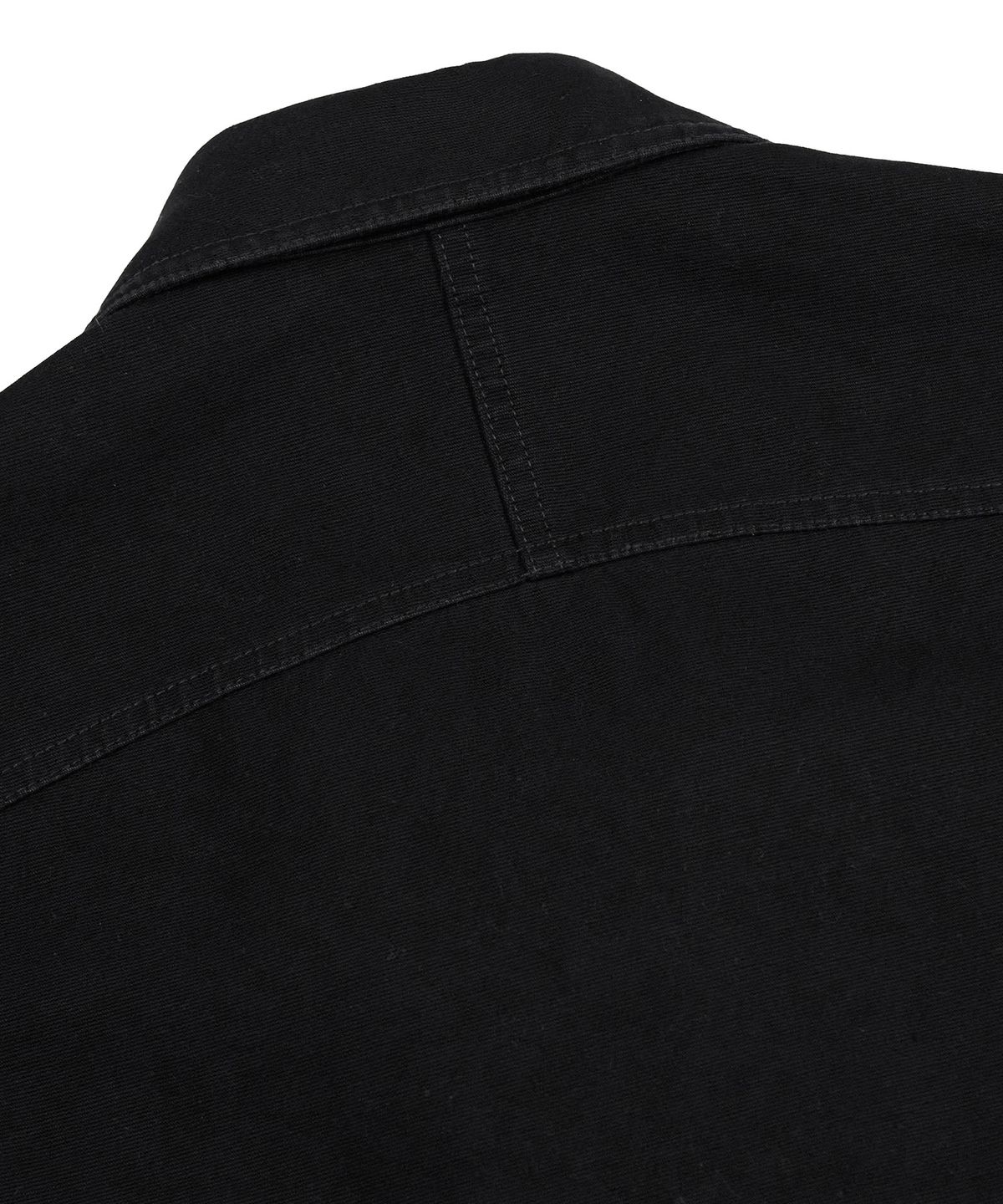 드로우핏(DRAW FIT) 인버티드 워싱 코튼 자켓 [BLACK]