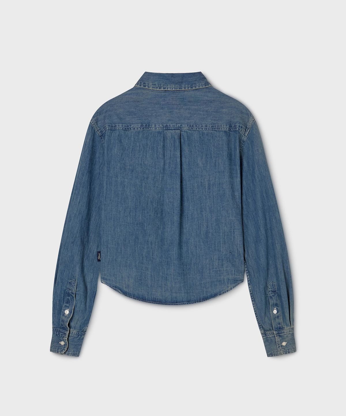 후아유(WHO.A.U) Steve Crop Denim Shirts (F) / WHYJG2334F