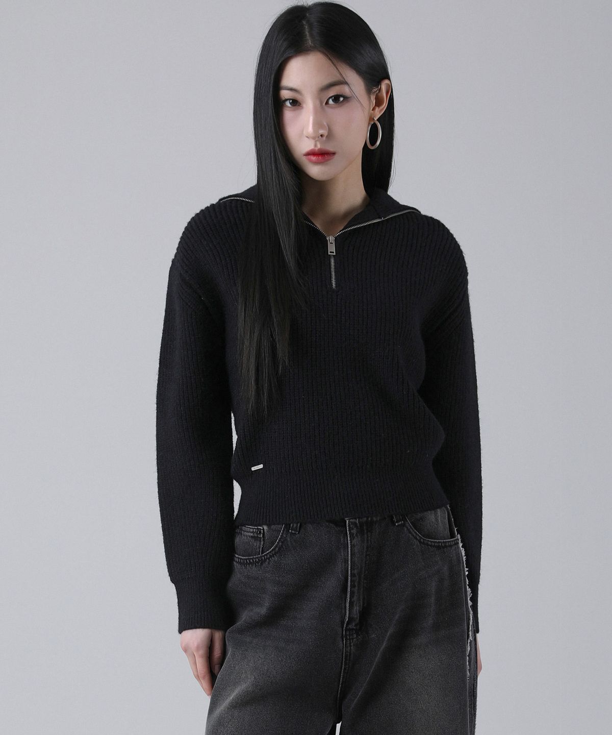 어반드레스(AVANDRESS) Kaylee Half Zip-up Sweater - 6COL