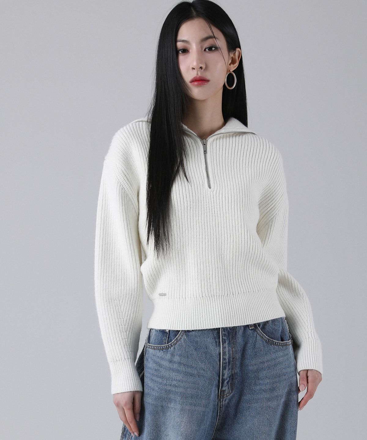 어반드레스(AVANDRESS) Kaylee Half Zip-up Sweater - 6COL