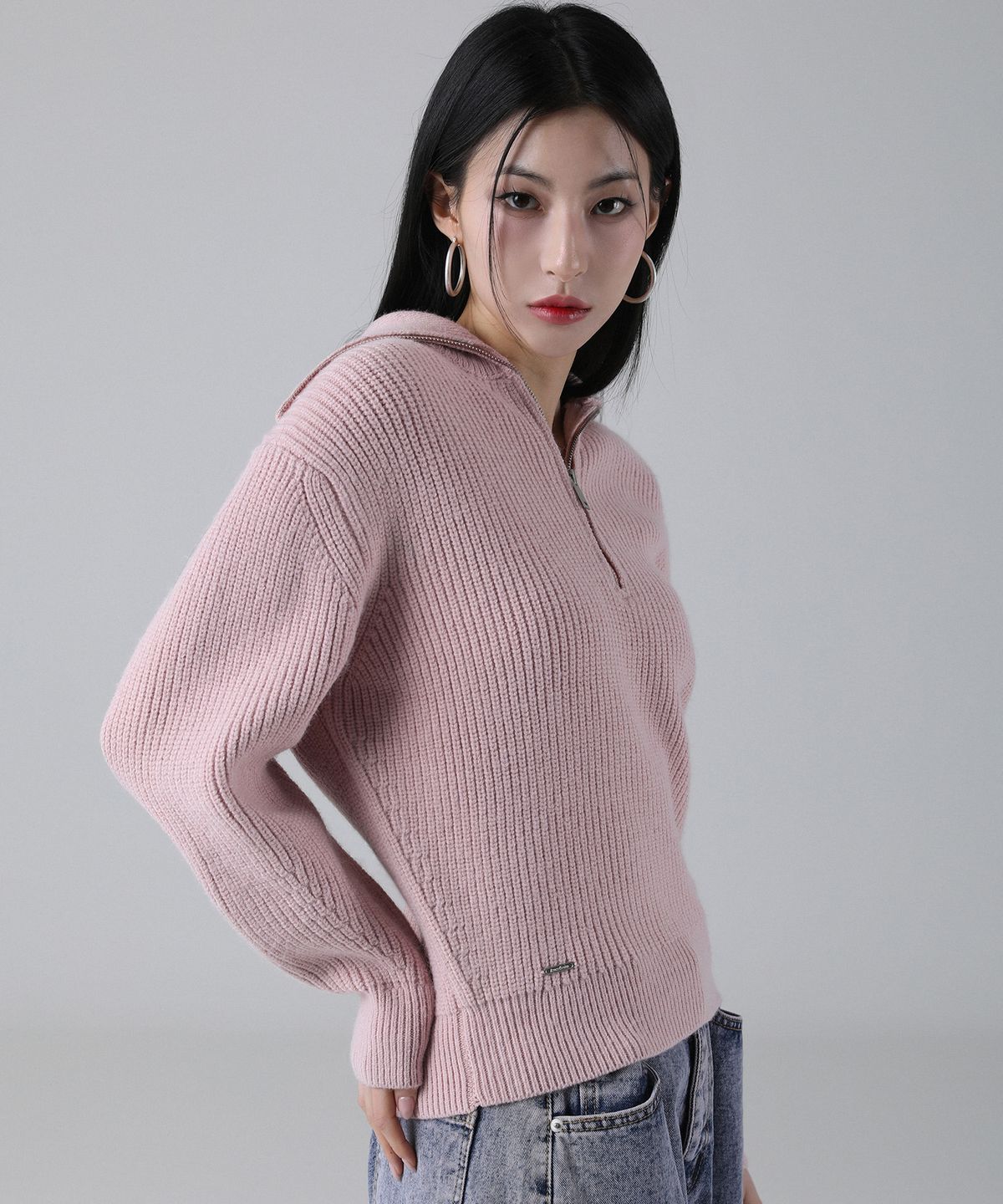 어반드레스(AVANDRESS) Kaylee Half Zip-up Sweater - 6COL