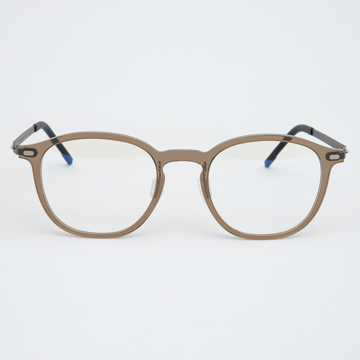 알로아이웨어(ALO EYEWEAR) [The air] AL5309 1310G 초경량 아넬 프레임 카키그레이 안경테 블루라이트 렌즈 선택