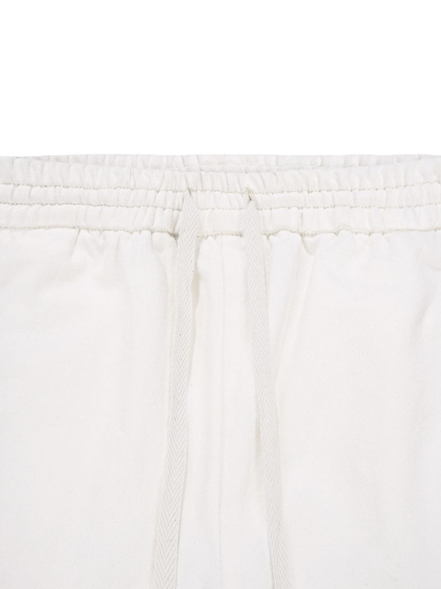 MUSINSA公式 | GLOWNY G CLASSIC COTTON TWILL PANTS (WHITE)