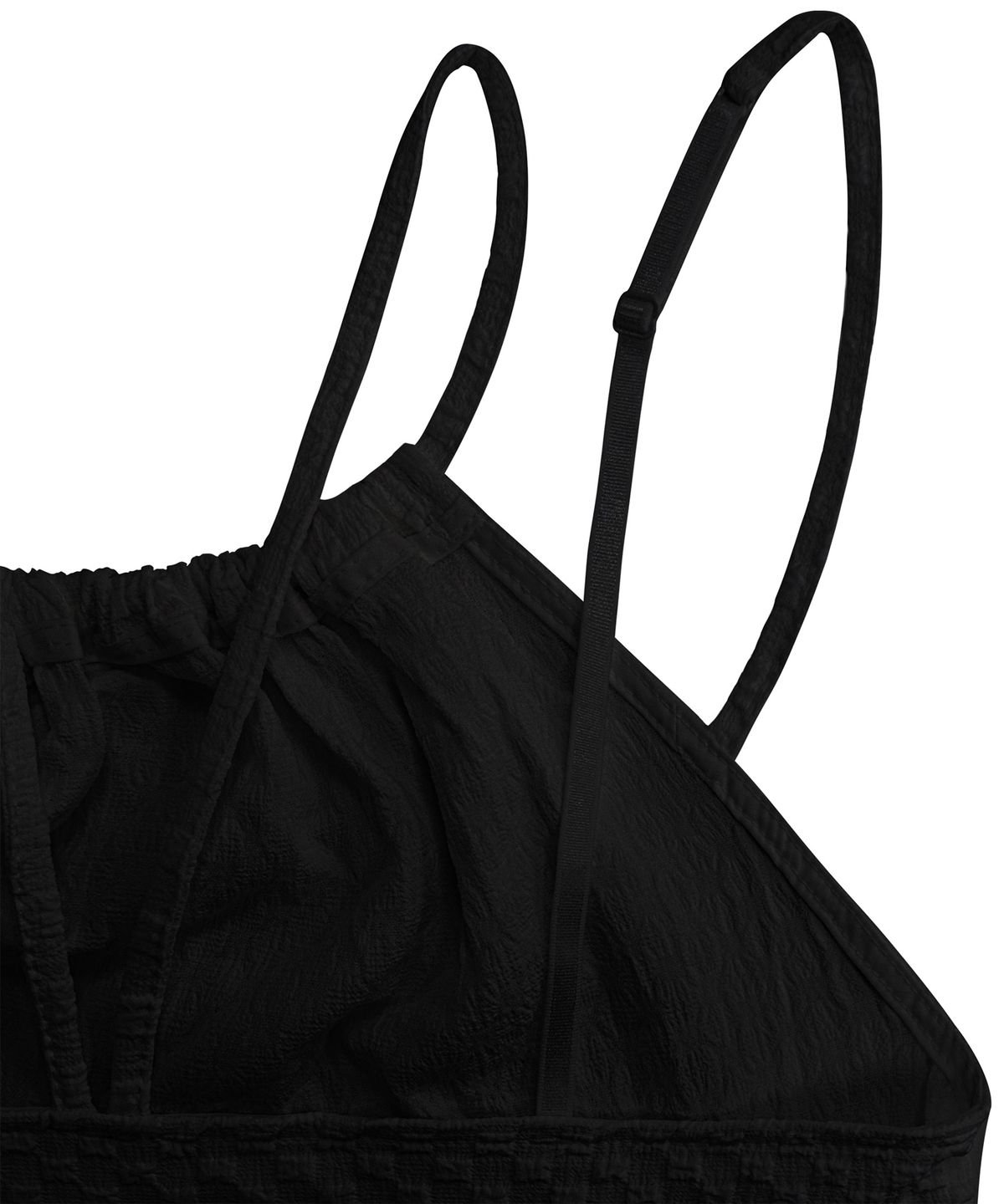트리밍버드(TREEMINGBIRD) Halter Neck Pajama Set-up [ Black ]