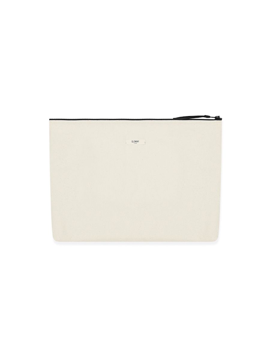 ◆GLOWNY◆ EVERYDAY G COTTON POUCH IVORY GY23CLABG002 MUSINSA公式 | GLOWNY EVERYDAY G COTTON POUCH (IVORY)