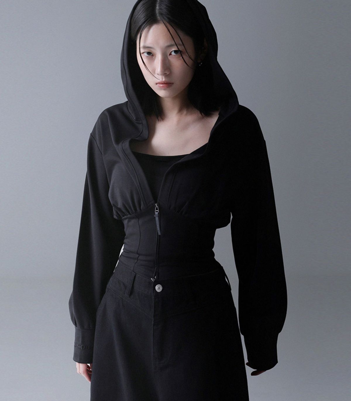 어반드레스(AVANDRESS) Tock Hooded Zip-up - 3COL