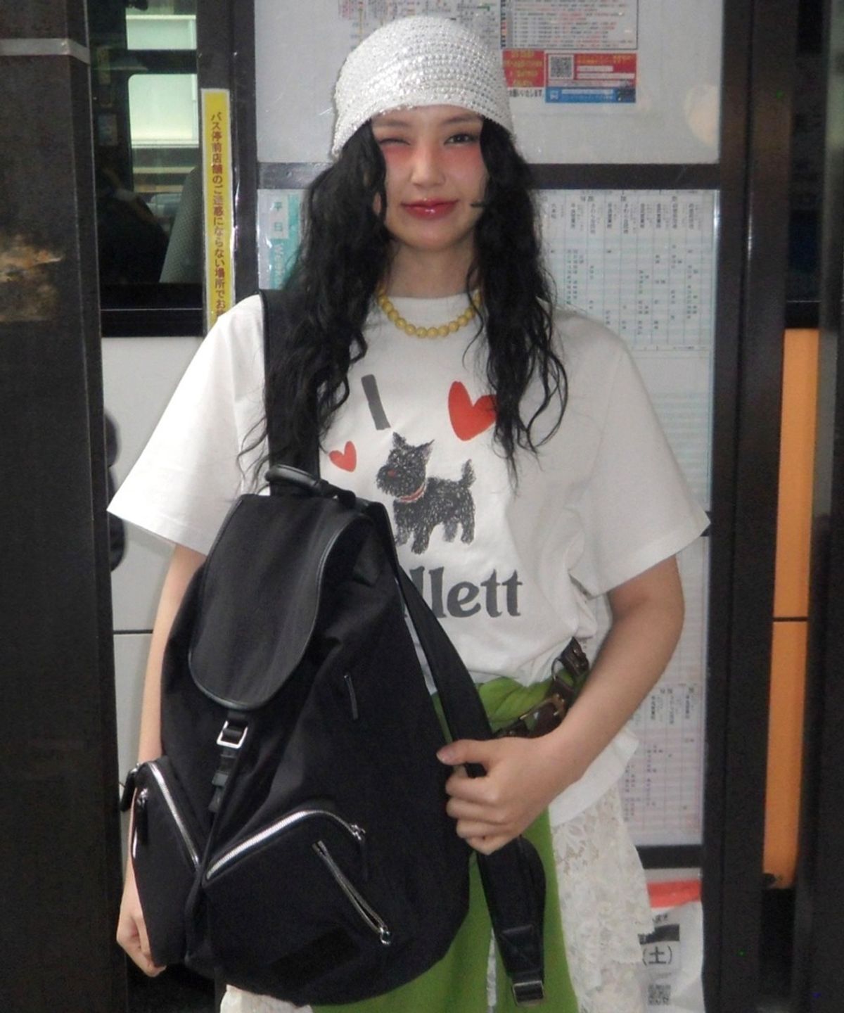 팔렛(FALLETT) 클래스프 백팩 블랙