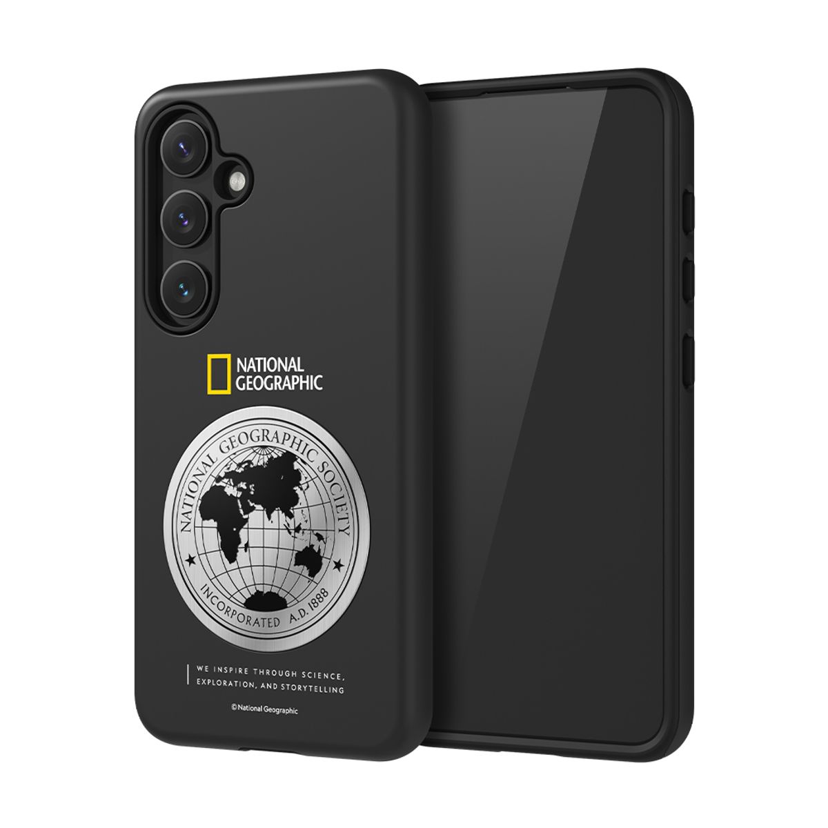 내셔널지오그래픽 모바일(NATIONAL GEOGRAPHIC MOBILE) 갤럭시S24 시리즈 메탈데코 하드쉘 케이스