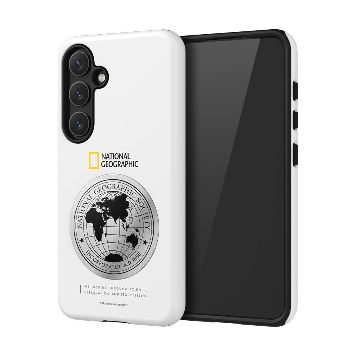 내셔널지오그래픽 모바일(NATIONAL GEOGRAPHIC MOBILE) 갤럭시S24 시리즈 메탈데코 하드쉘 케이스