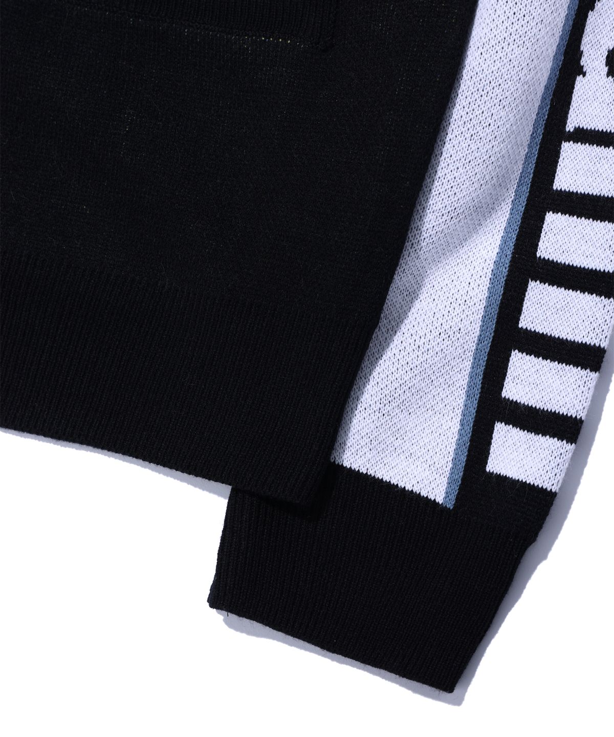 크리틱(CRITIC) KWAIIIII RACING ZIP-UP KNIT BLUE