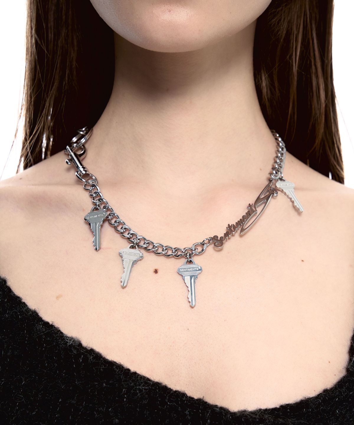 센티멍(SENTIMENTS) NO.472 KEY X4 NECKLACE