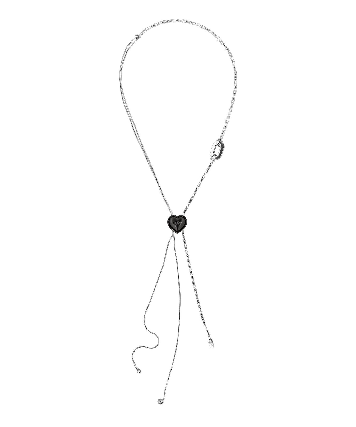★SENTIMENTS★ NO.483 [BLACK] HEART CODE LOCK NECKLACE MUSINSA | SENTIMENTS NO.480 [BLACK] HEART CODE LOCK CHAIN
