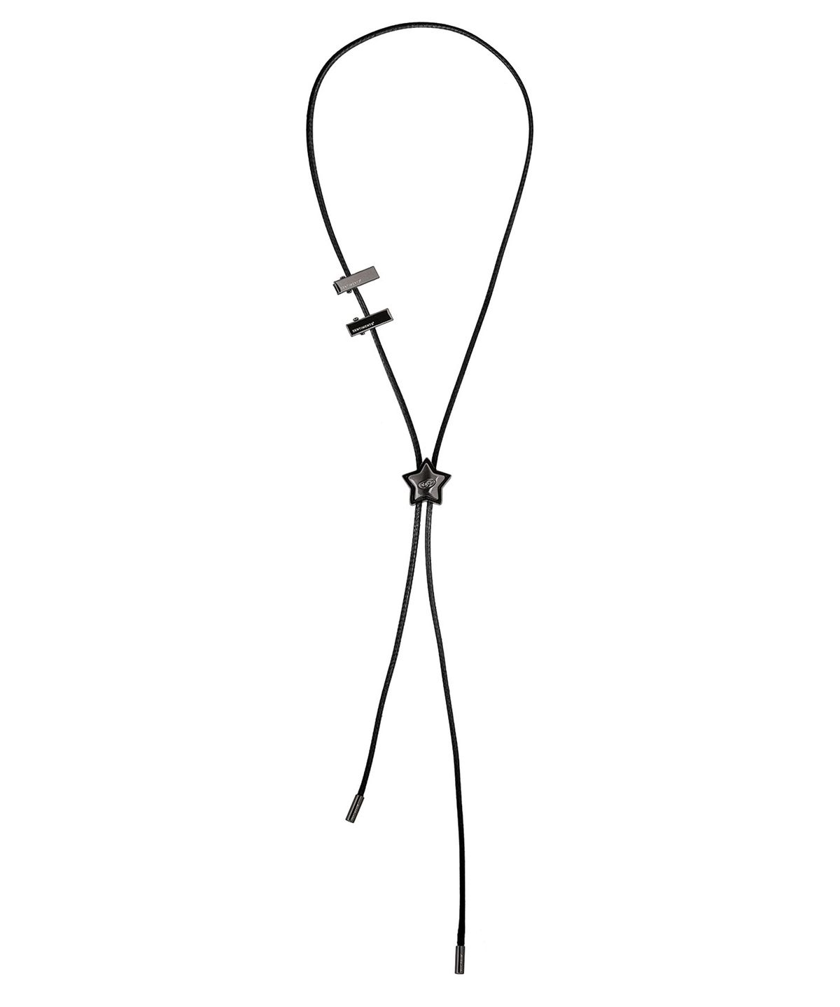 센티멍(SENTIMENTS) NO.482 [BLACK] STAR CODE LOCK NECKLACE