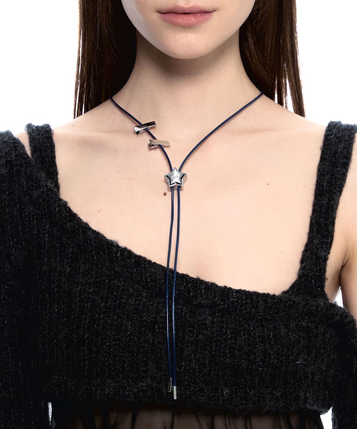 센티멍(SENTIMENTS) NO.482 [SILVER] STAR CODE LOCK NECKLACE
