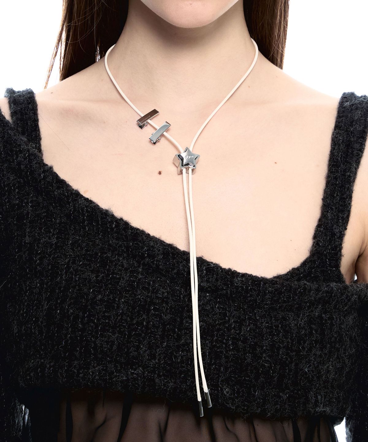 센티멍(SENTIMENTS) NO.482 [SILVER] STAR CODE LOCK NECKLACE