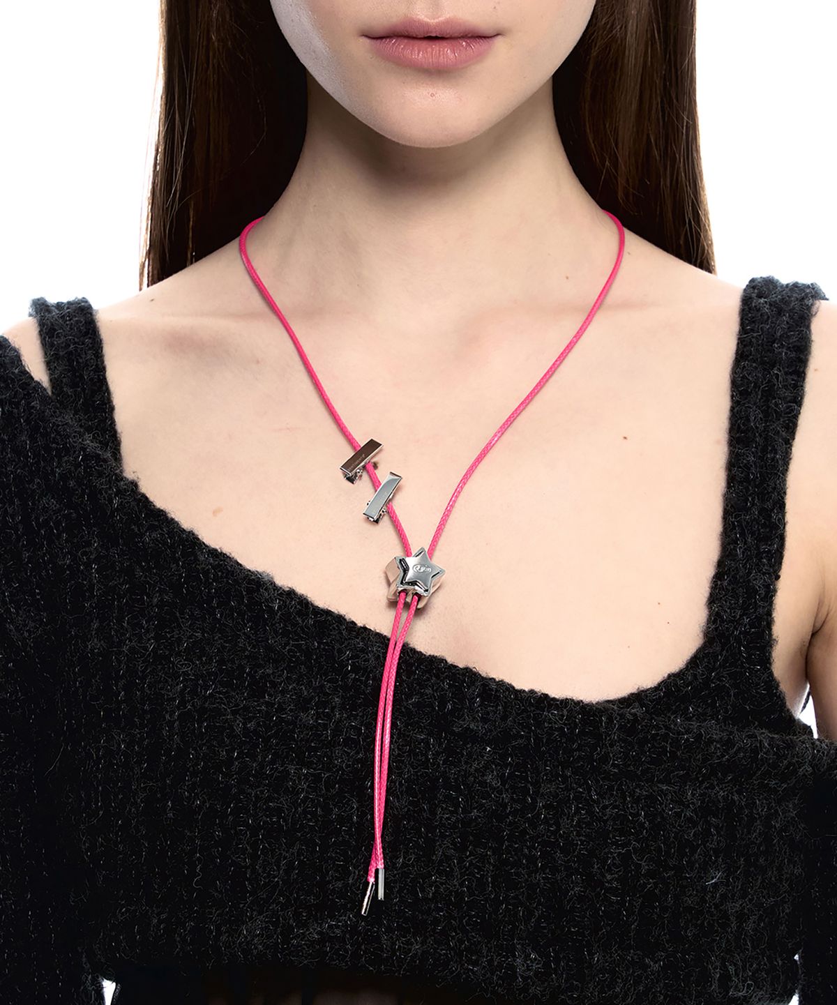 센티멍(SENTIMENTS) NO.482 [SILVER] STAR CODE LOCK NECKLACE
